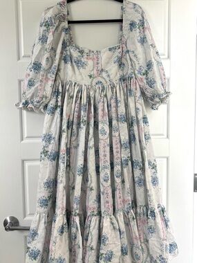 Selkie “La Belle Etoile” French puff dress